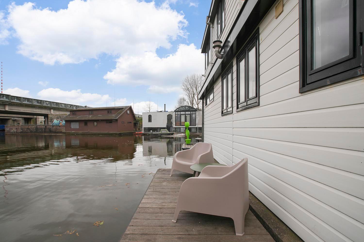 Houseboat The New Lake - Nieuwe Meer อัมสเตอร์ดัม ภายนอก รูปภาพ