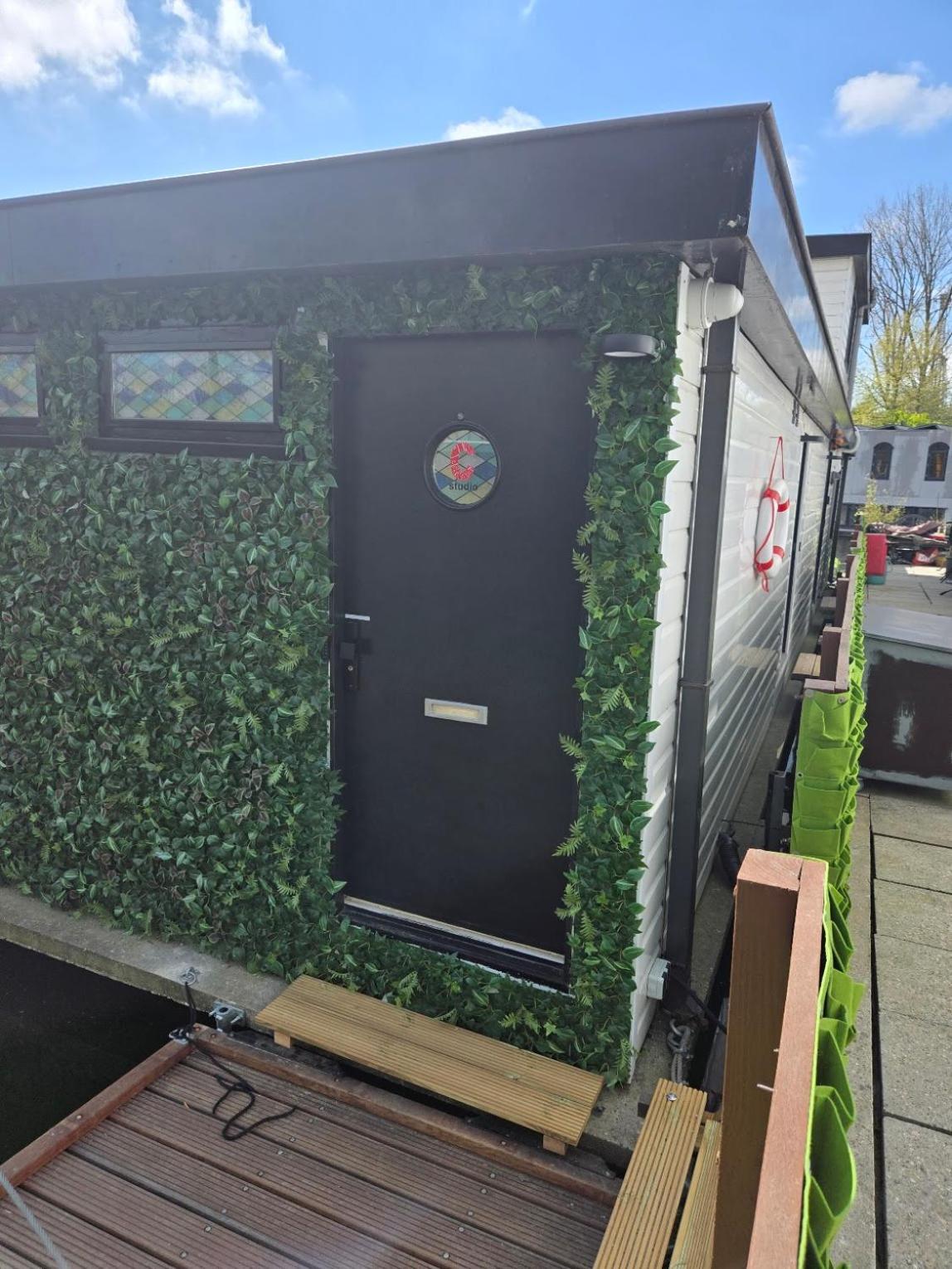 Houseboat The New Lake - Nieuwe Meer อัมสเตอร์ดัม ภายนอก รูปภาพ